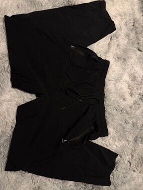 black performance pants